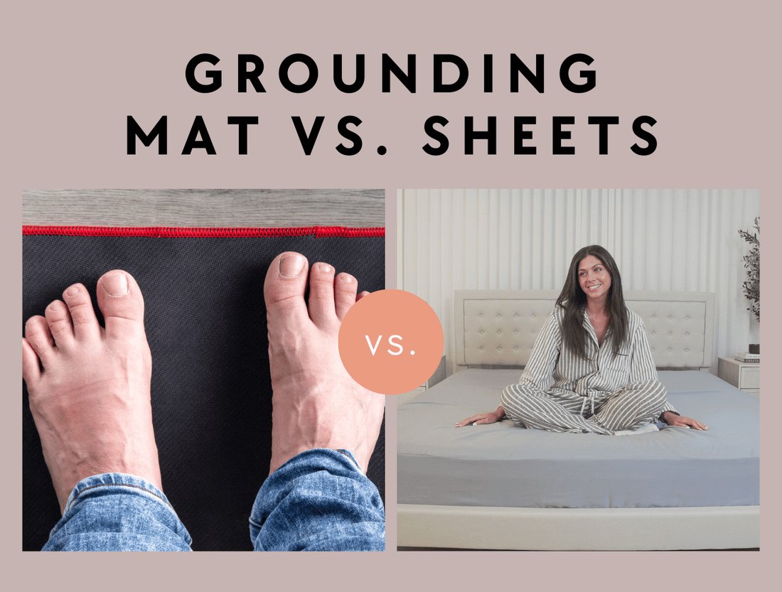 grounding mat vs grounding sheet